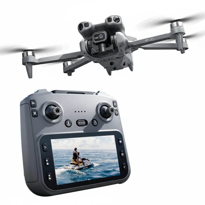 GT50 Drone 4.3-Inch Screen Brushless WiFi Professional RC Quadcopter