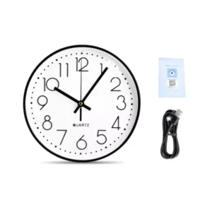 HD 1080P Wall Clock Camera with Motion Detection